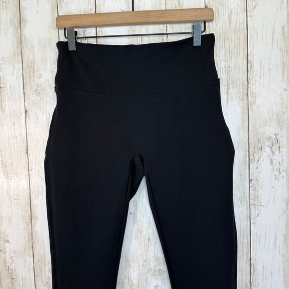 Spanx Ponte Ankle Leggings - 20264R Black M/M  Stretch High Waist Work Office - Picture 6 of 16